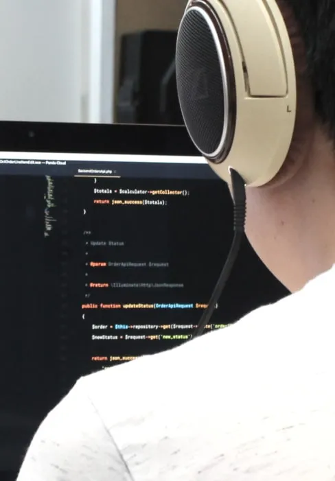 Developer building Custom Blockchain Solutions
