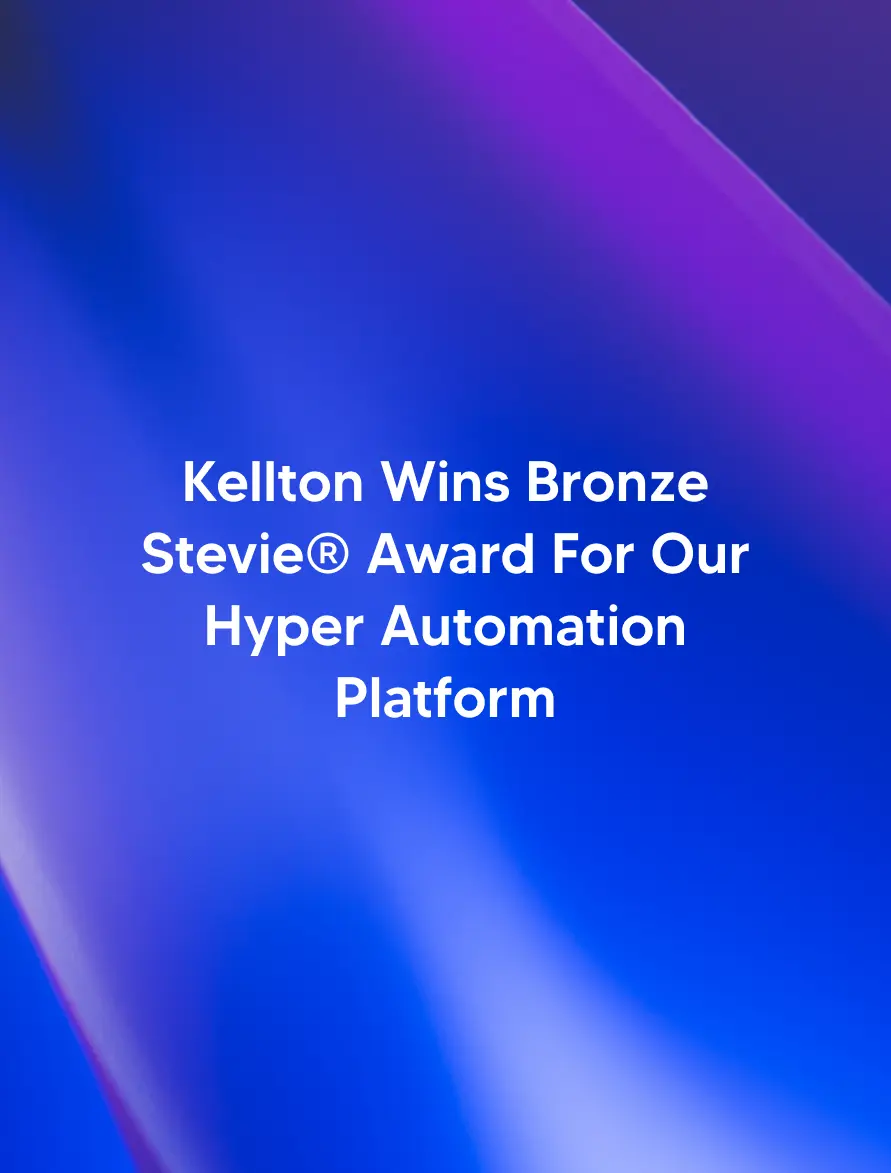 Home Page - Kellton has been awarded Steve Awards No Code/Low Code Platform category