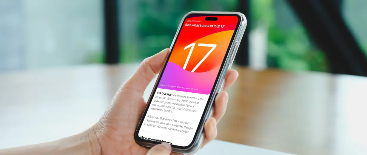iOS 17 benefits and features