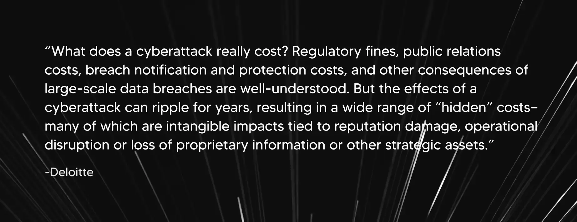 Read Deloitte's view about enhancing cybersecurity