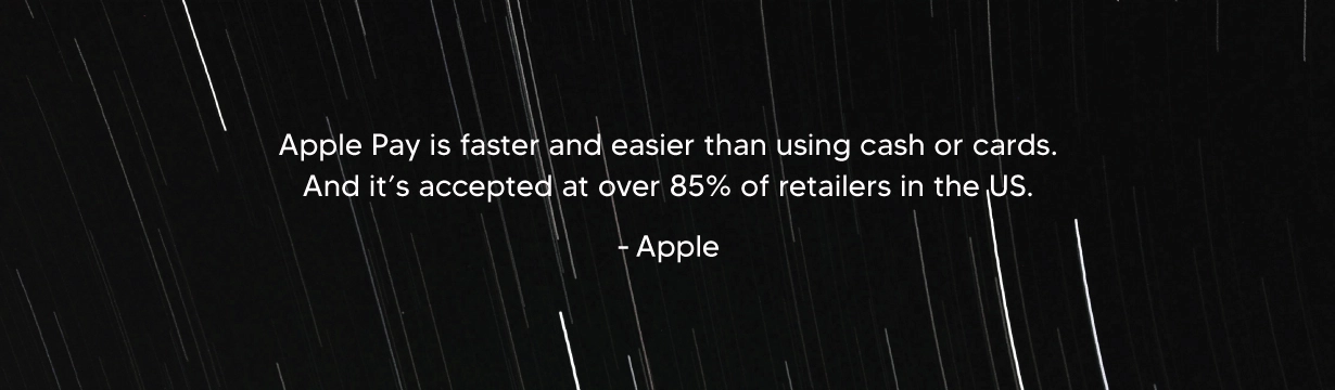 Apple Pay - The easy and secure way 
