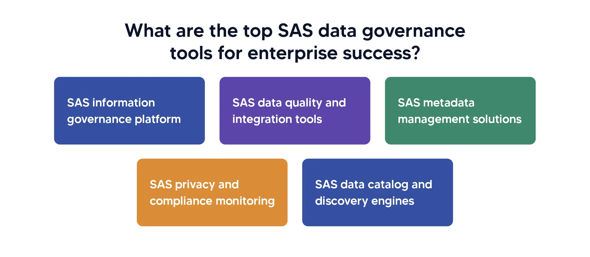 top SAS data governance tools